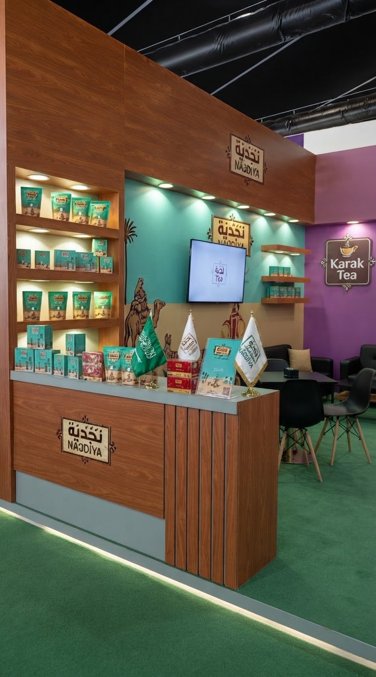 تنفذ جناح نجدية و Karak Tea